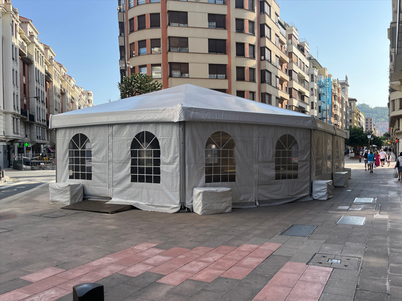 deoración carpas